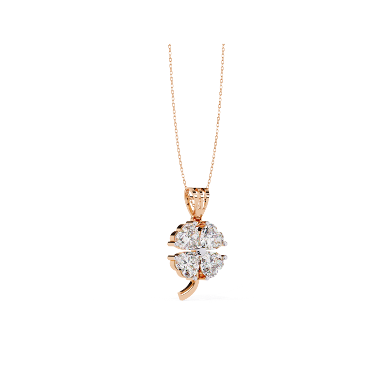 Lucky Bloom Diamond Pendant