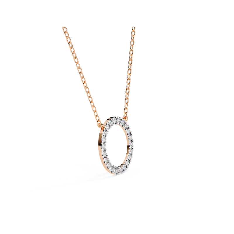Eternal Circle Diamond Pendant