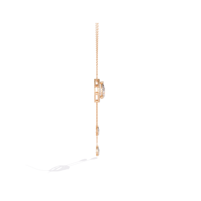 Celestial Drop Diamond Necklace