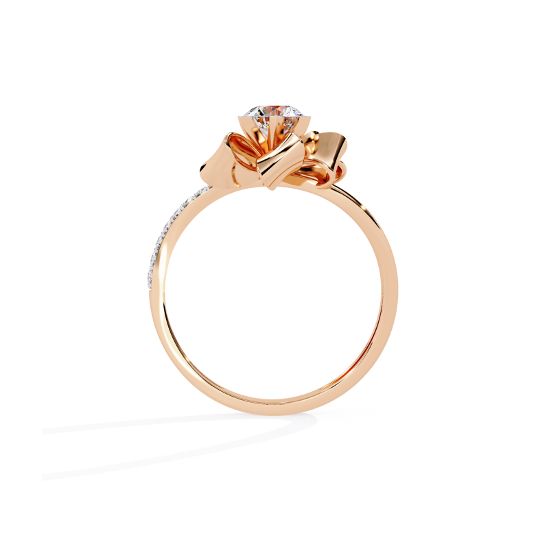 Golden Blossom Elegance Ring