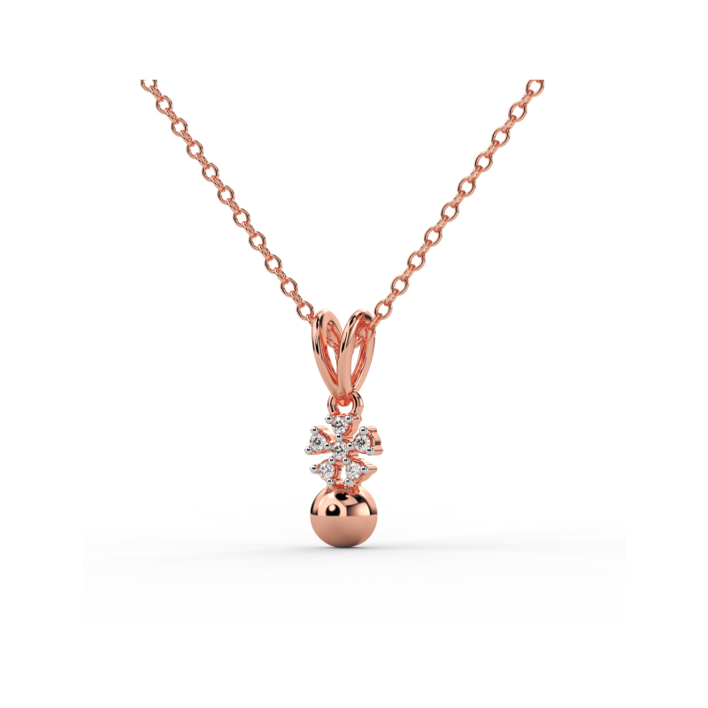 Divine Charm Diamond Pendant