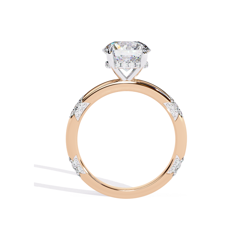 Aurora Solitaire Ring