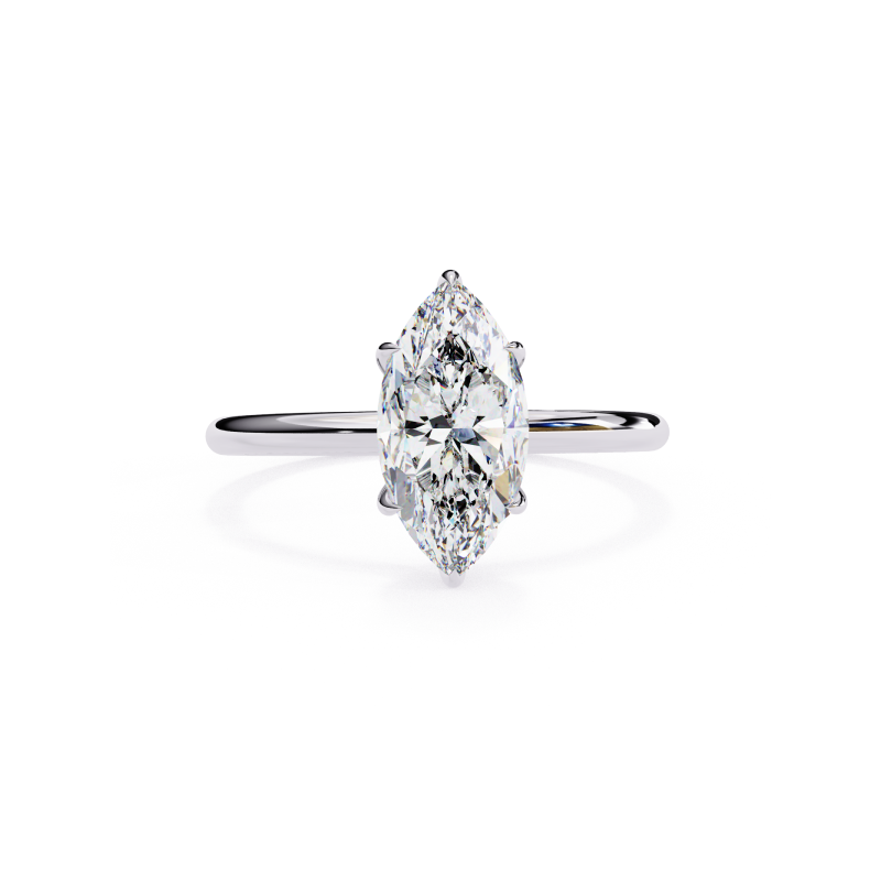 Aurora Marquise Solitaire Ring
