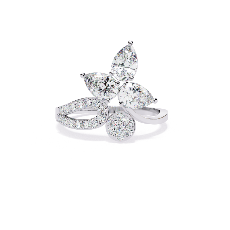 Stellar Blossom Ring