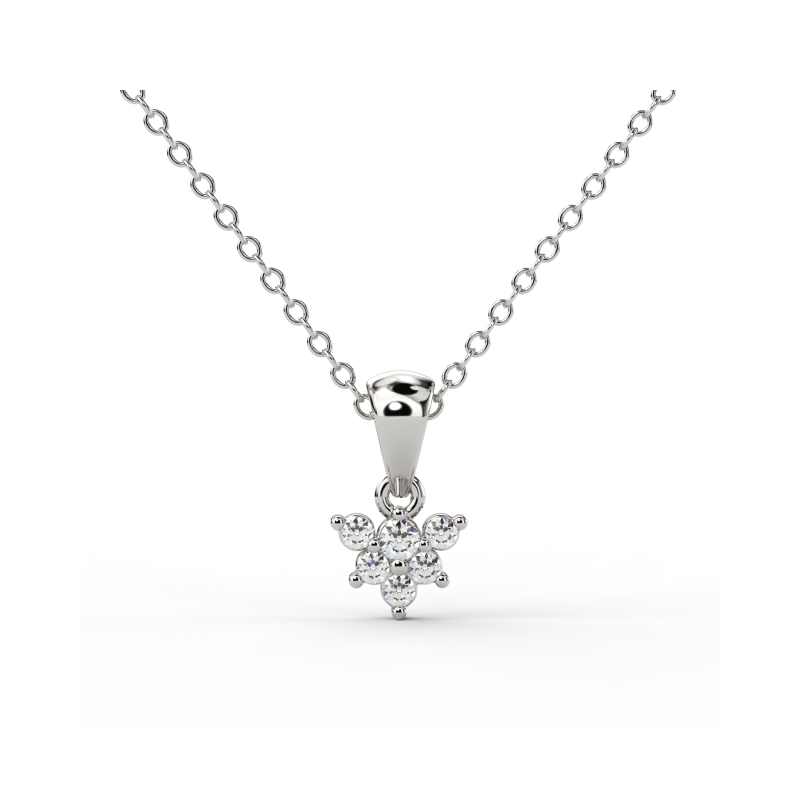 Blossom Diamond Pendant