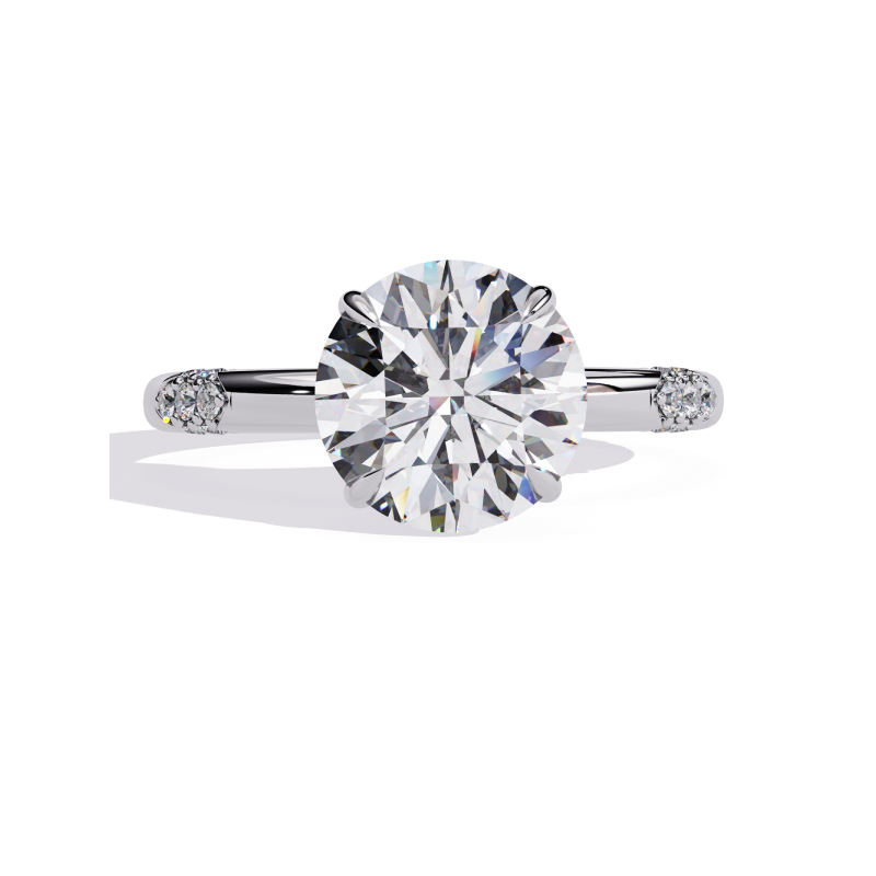 Aurora Solitaire Ring