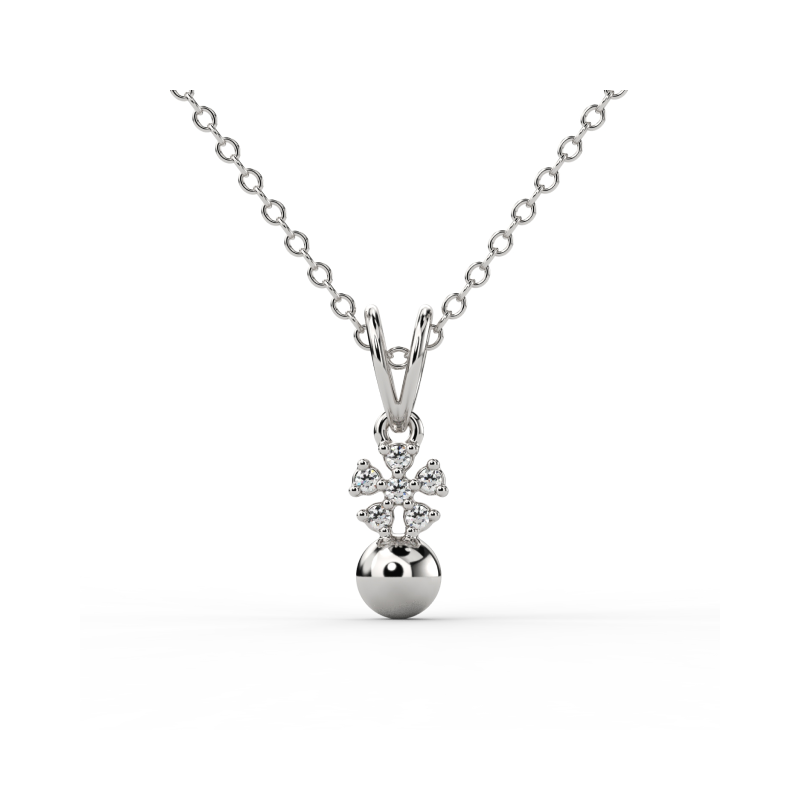 Divine Charm Diamond Pendant
