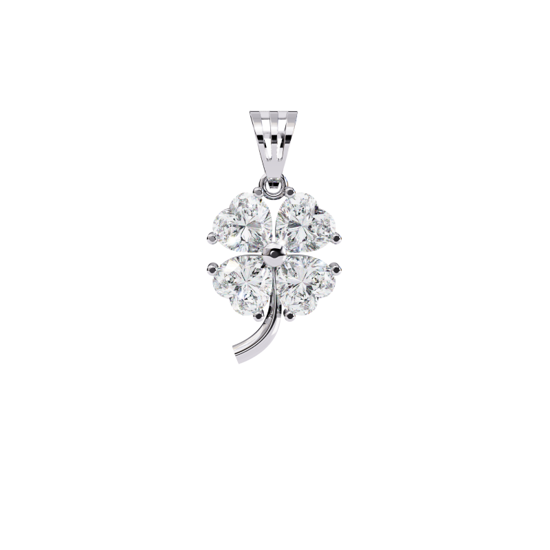 Lucky Bloom Diamond Pendant