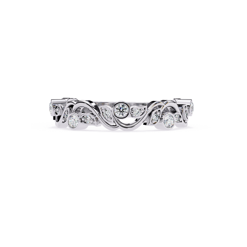 Enchanted Vine Diamond Band