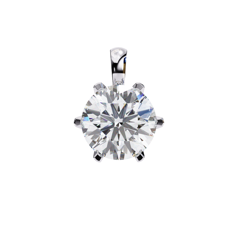 Eternal Radiance Solitaire Pendant