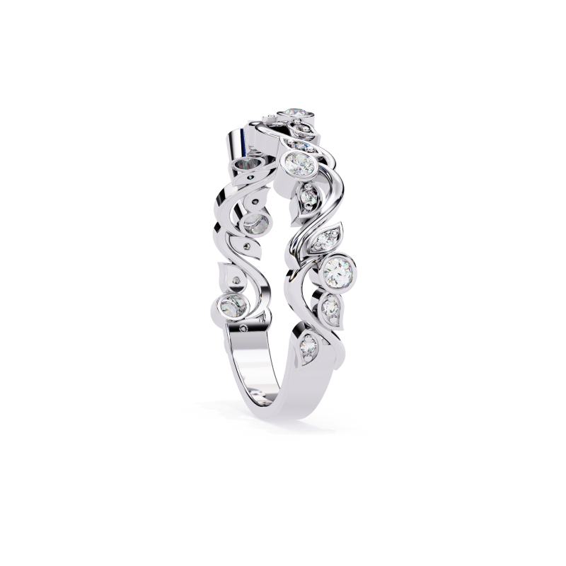 Enchanted Vine Diamond Band