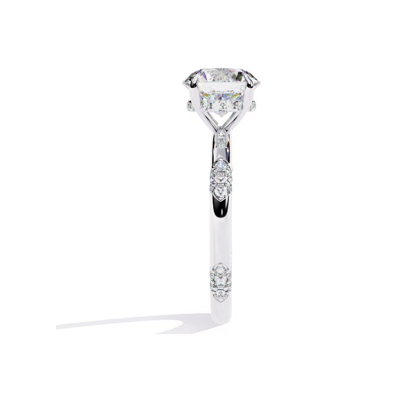 Aurora Solitaire Ring