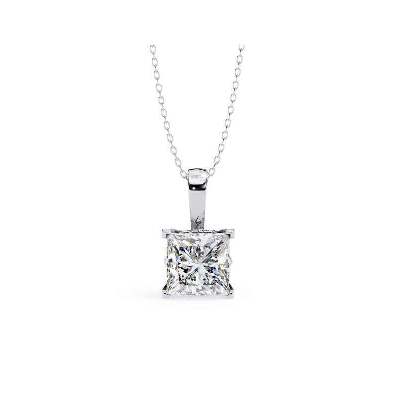 Regal Princess Solitaire Pendant