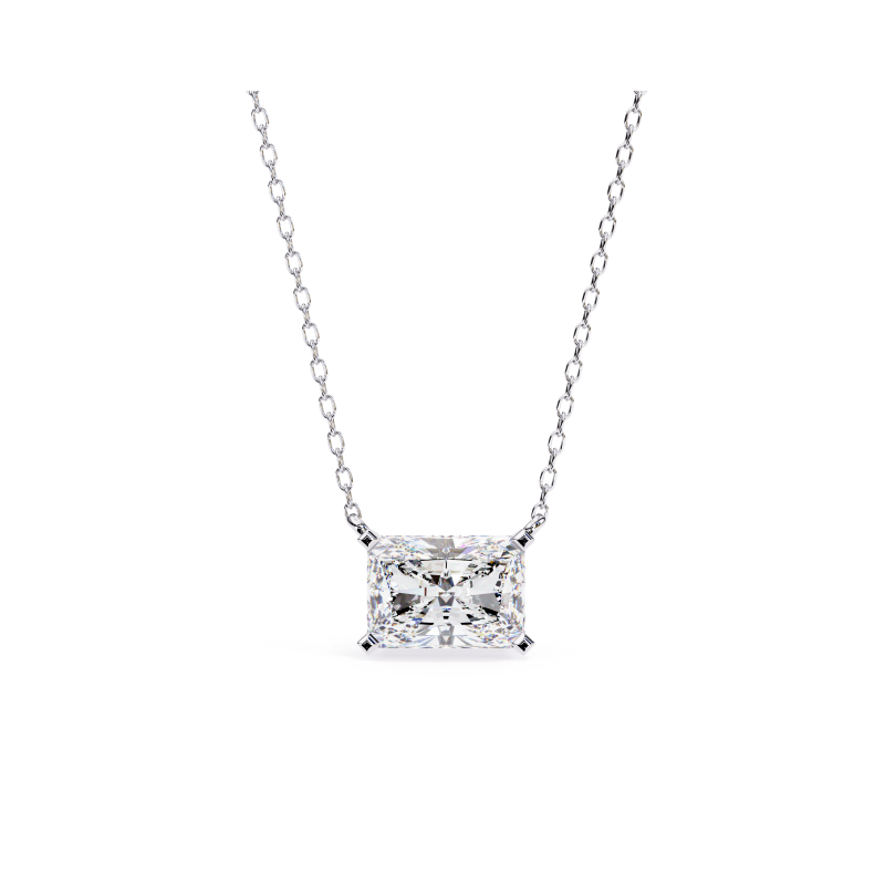 Radiant Elegance Solitaire Pendant
