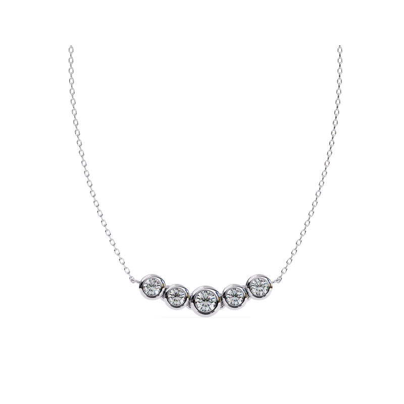Horizon Diamond Necklace