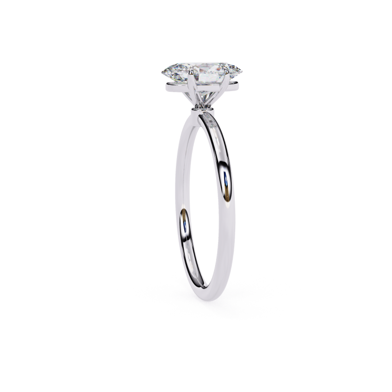 Celeste Oval Solitaire Ring