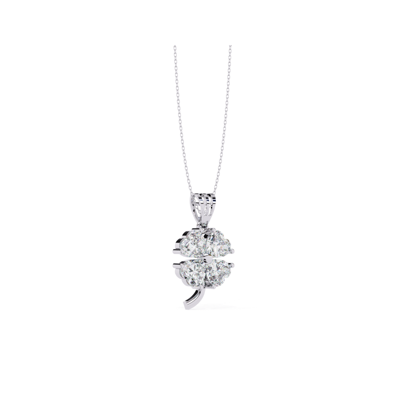 Lucky Bloom Diamond Pendant