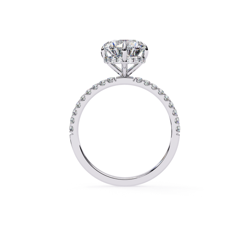 Celestial Round Brilliant Ring