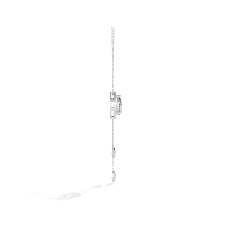 Celestial Drop Diamond Necklace