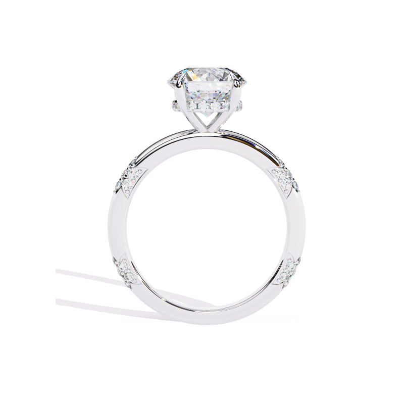 Aurora Solitaire Ring