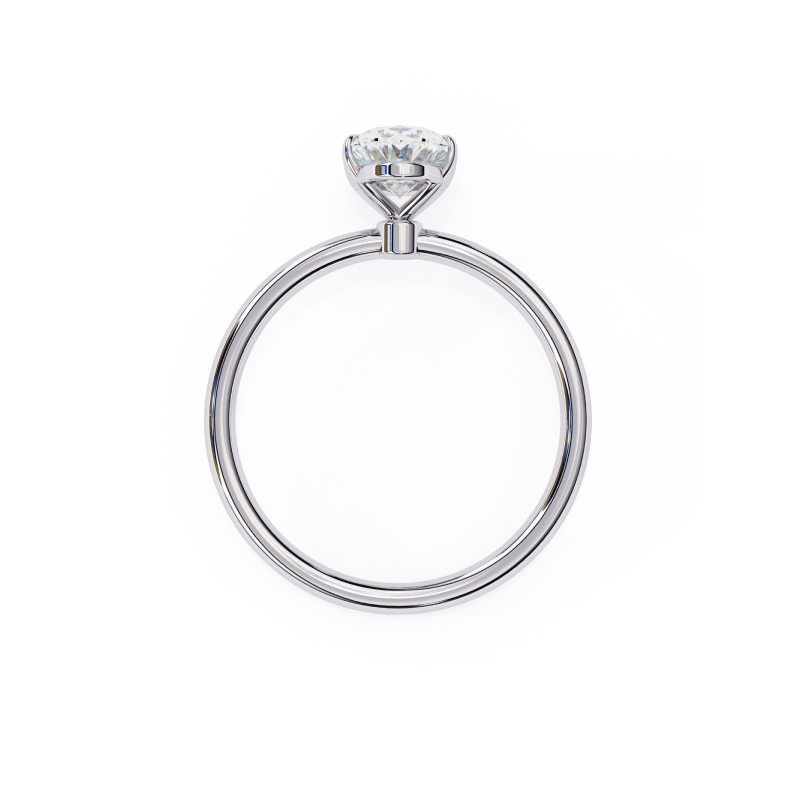 Celeste Oval Solitaire Ring