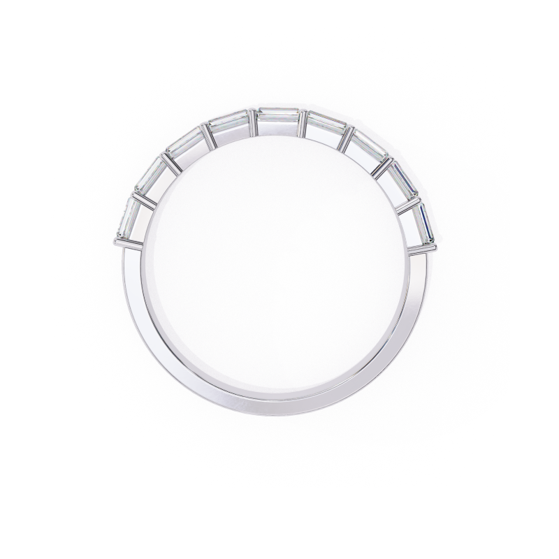 Luxe Baguette Eternity Band