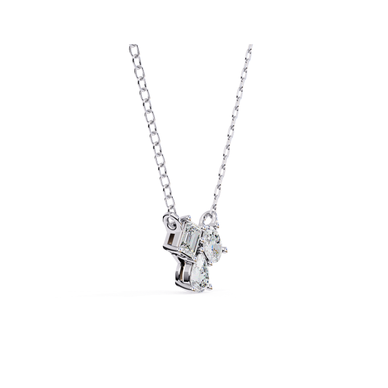Trio Harmony Diamond Pendant