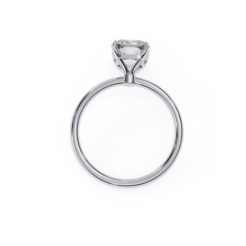 Celeste Radiant Solitaire Ring