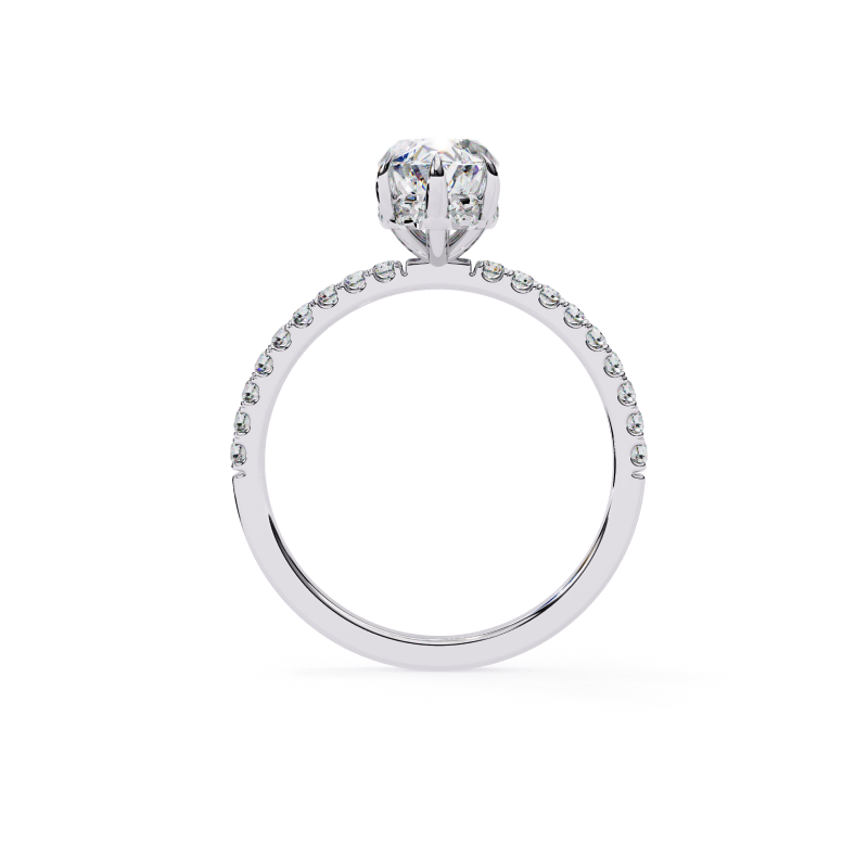 Aurora Marquise Pave Ring