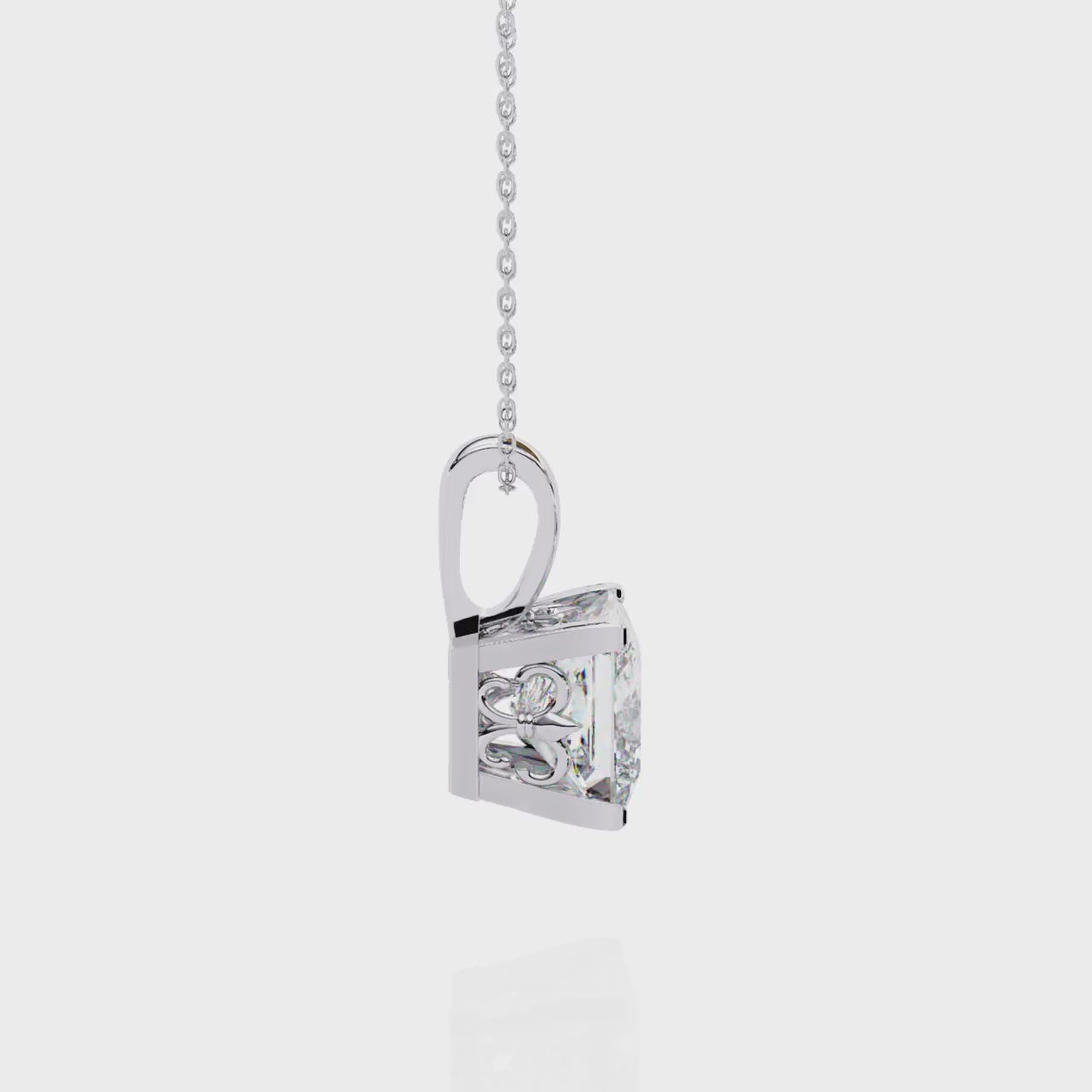 Regal Princess Solitaire Pendant