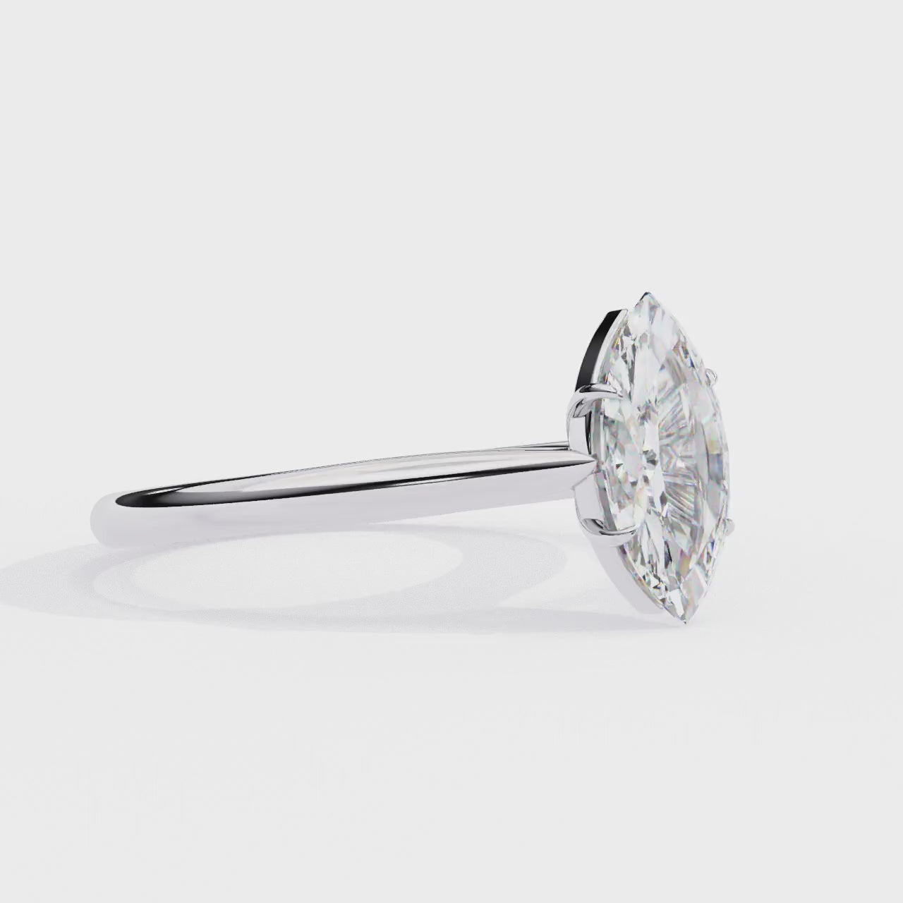 The Lumina Marquise Solitaire Ring