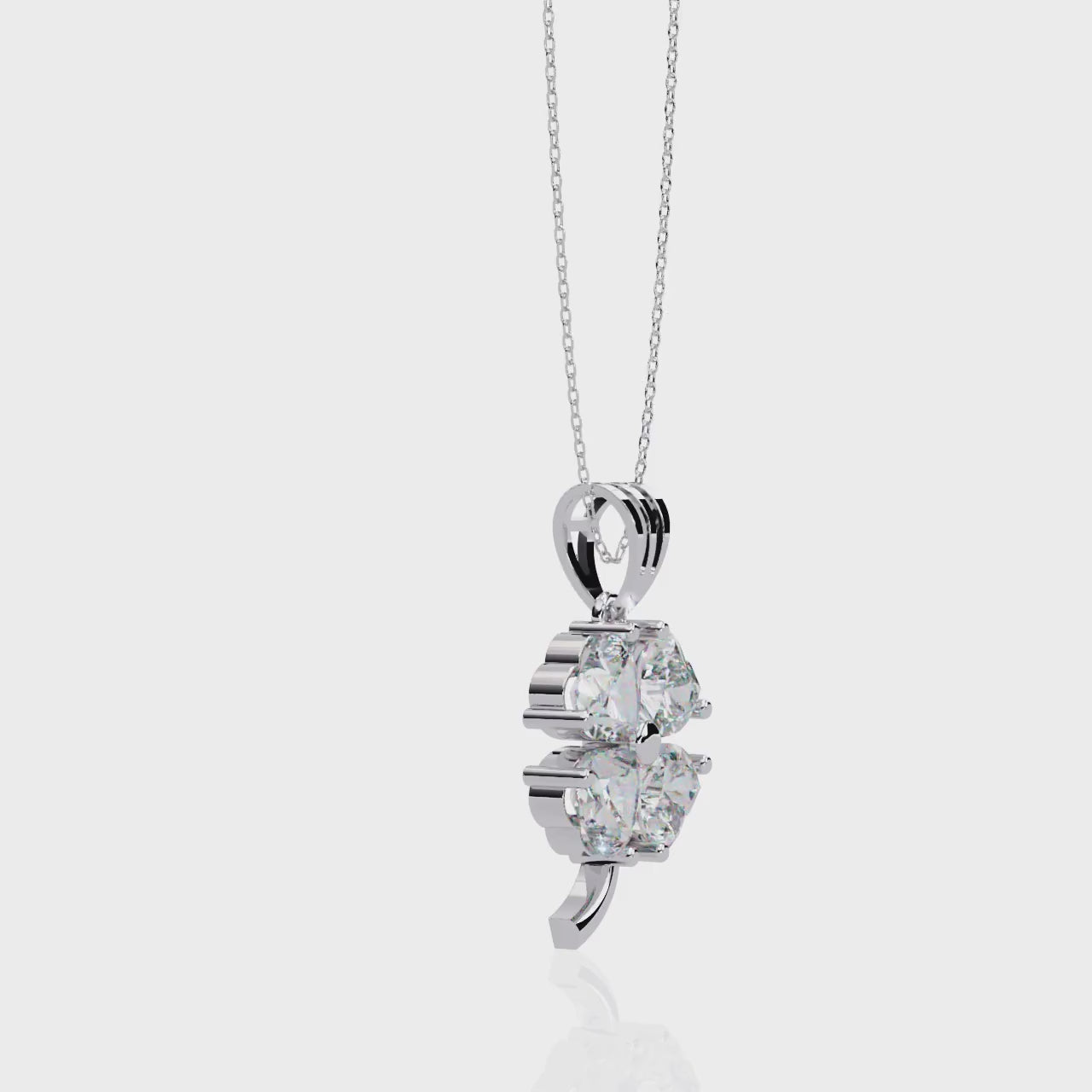 Lucky Bloom Diamond Pendant