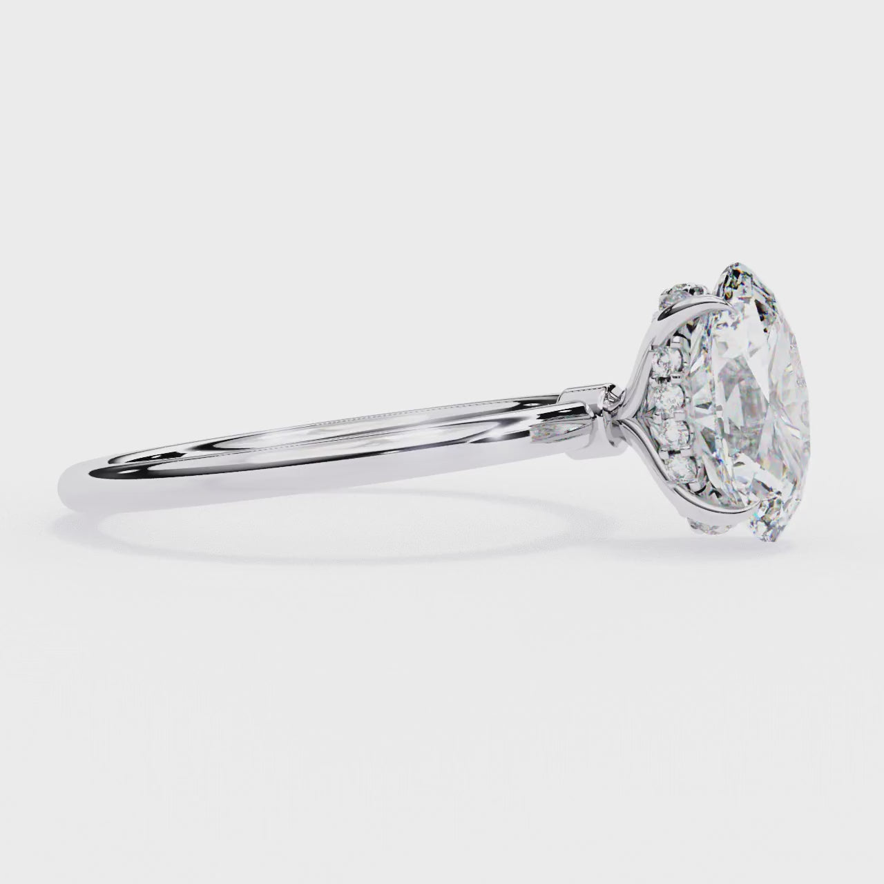 Classic Oval Solitaire