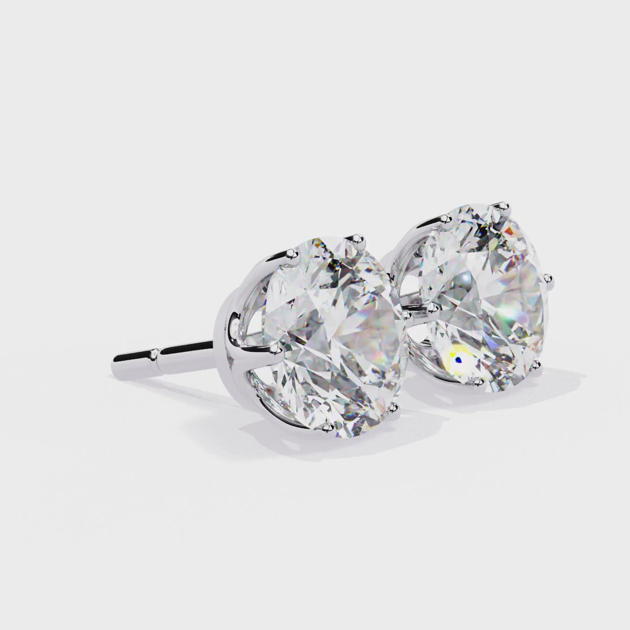 Celestial Spark Diamond Studs