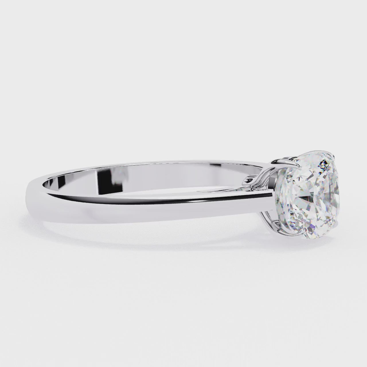Classic Cushion Solitaire