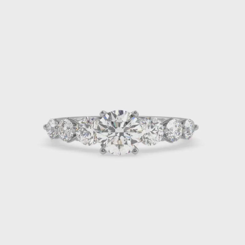 Elysian Seven-Stone Diamond Ring
