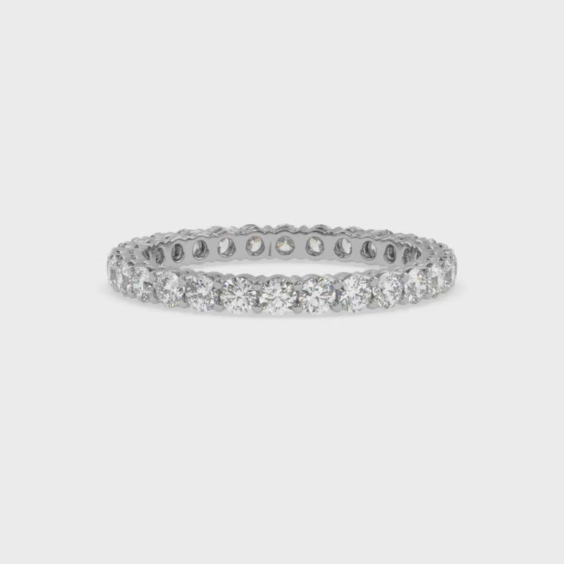 Celestia Diamond Eternity Band Ring