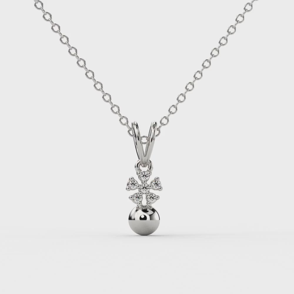 Divine Charm Diamond Pendant