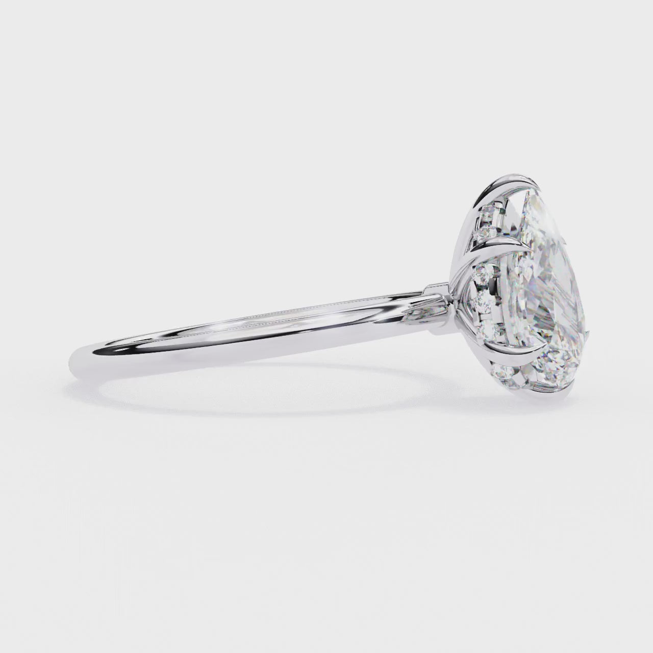 Celeste Teardrop Ring